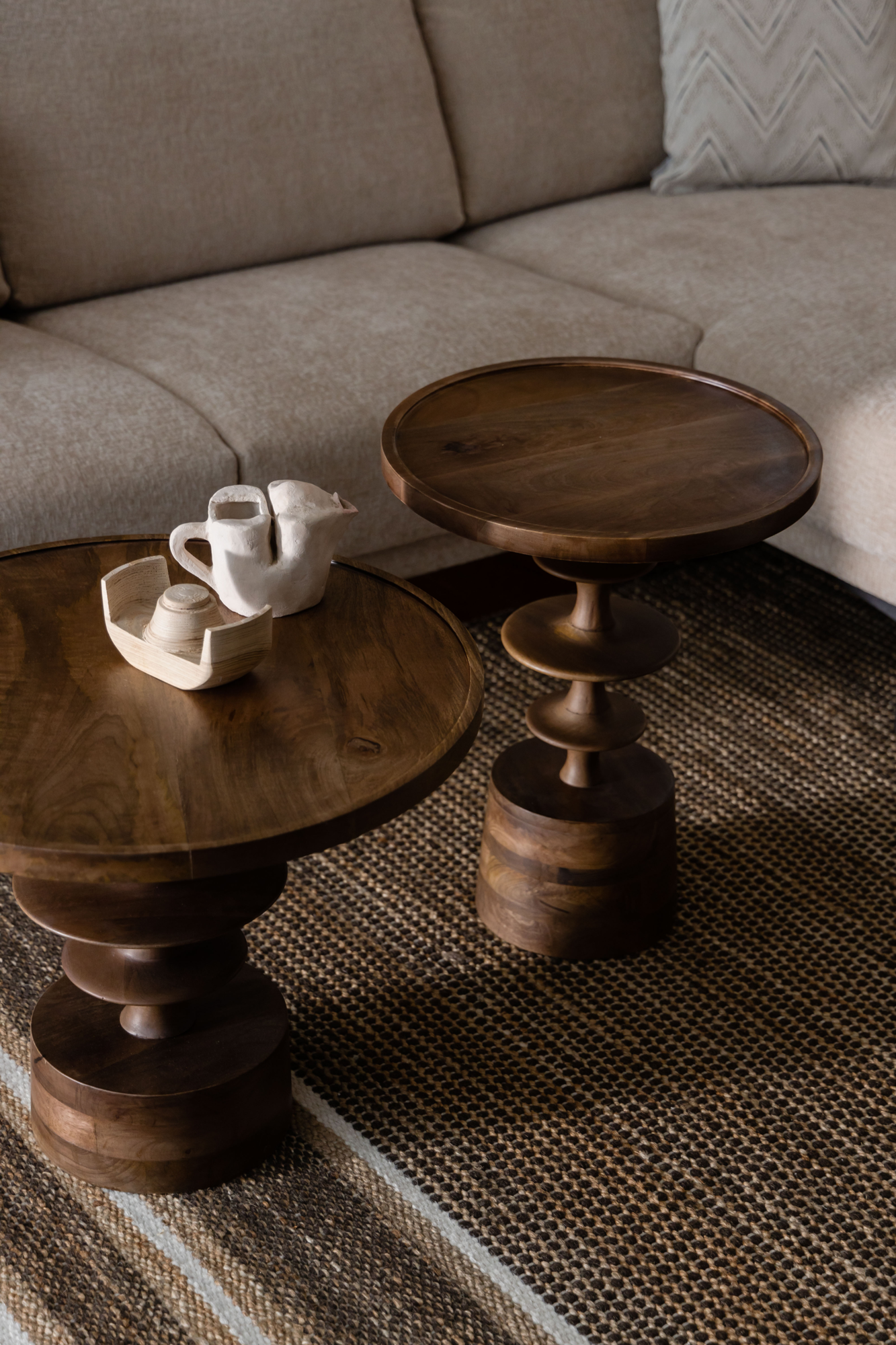 Salontafel CATH walnoot