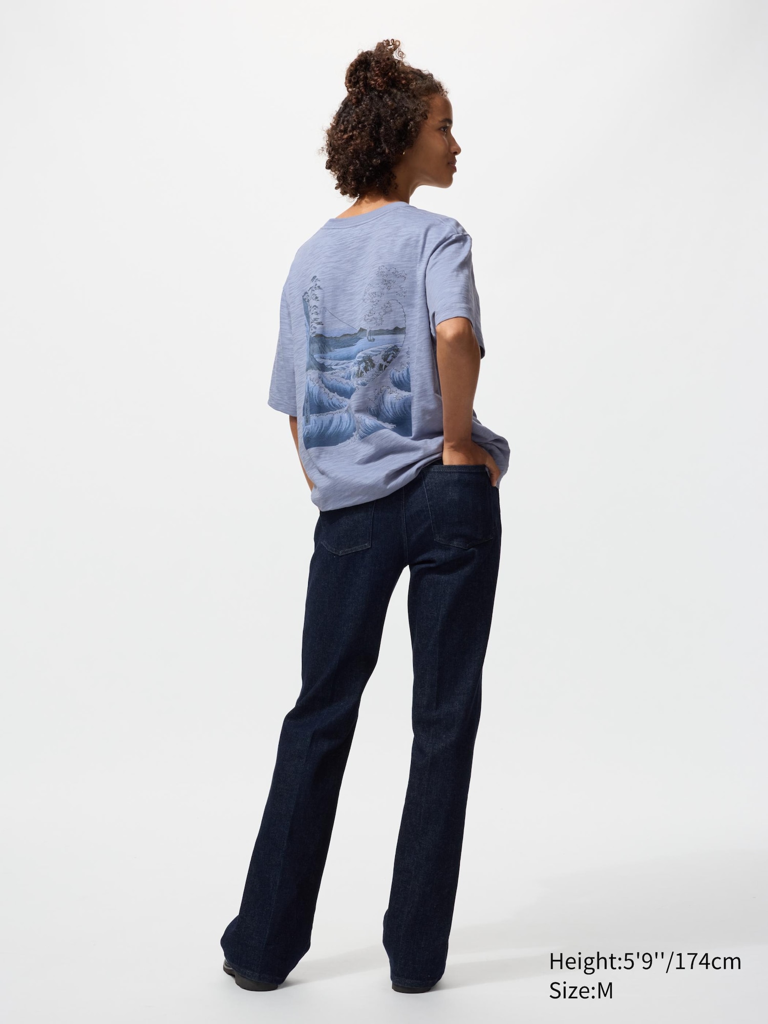 Ukiyo-e Blue UT Graphic T-Shirt