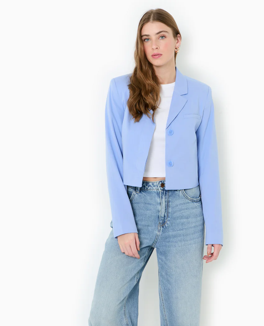 Pimkie Veste courte avec boutons sous patte