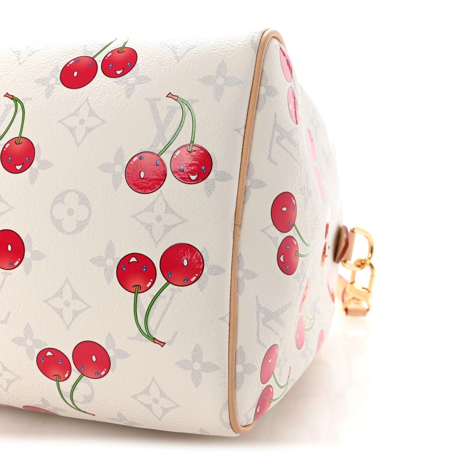 LV X TM Monogram Cerises Speedy Soft Bandouliere 30 - Top Club