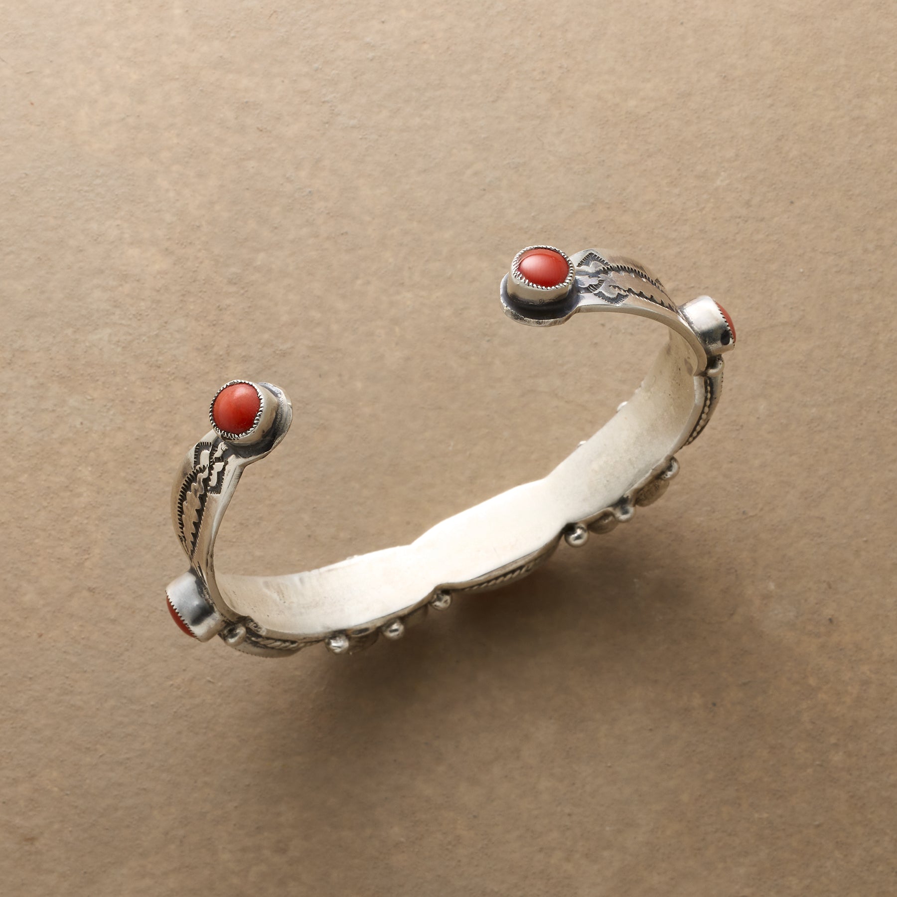 Olathe Coral Cuff - Sundance Living