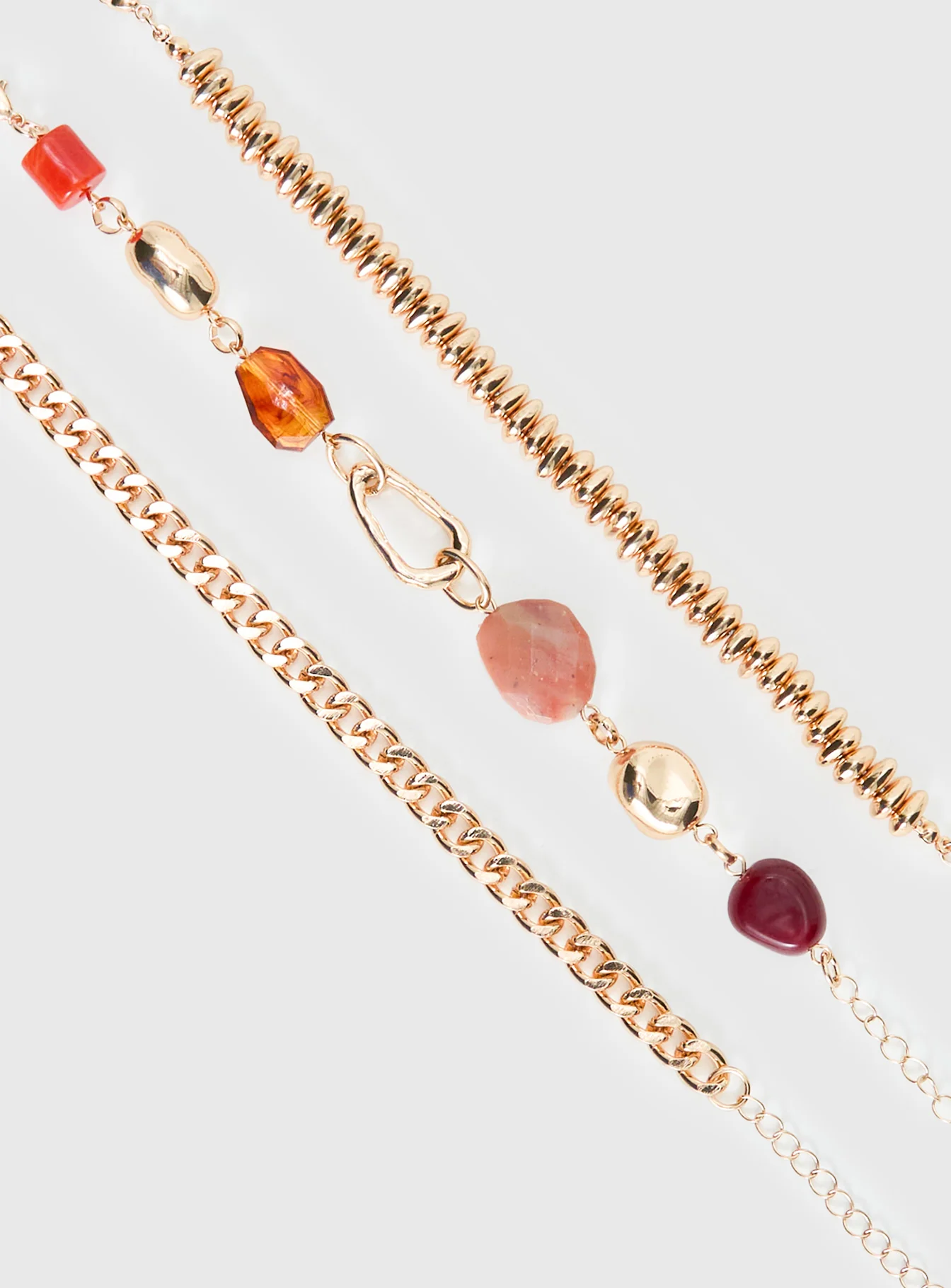 Jaylinn Beaded Bracelet Pack Gold