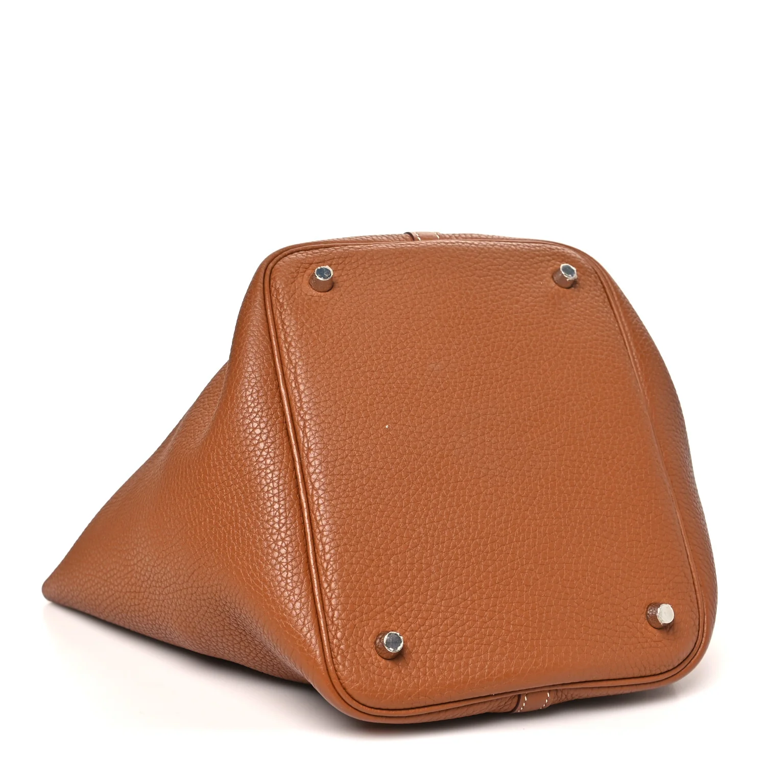 Taurillon Clemence Picotin Lock 22 MM Gold - Top Club