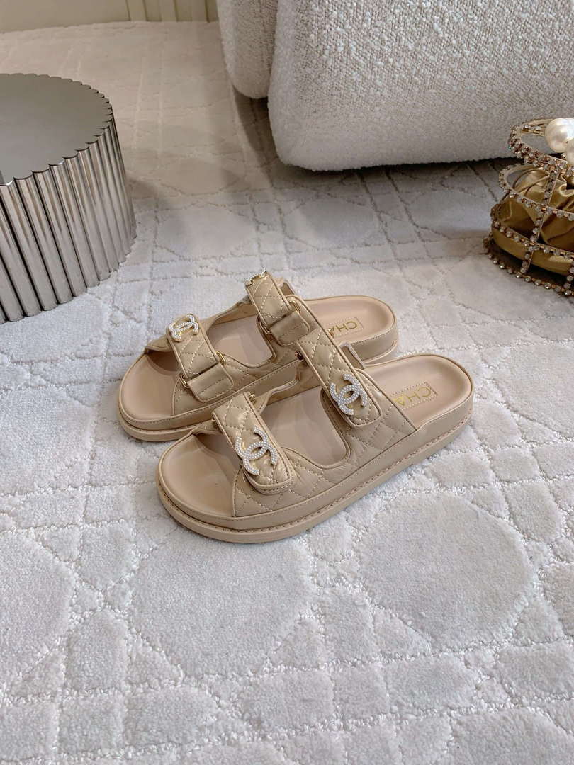 Chanel Women's Velcro Sandals Fashion Shoes C93439 - Sneaker Replica Workshop
