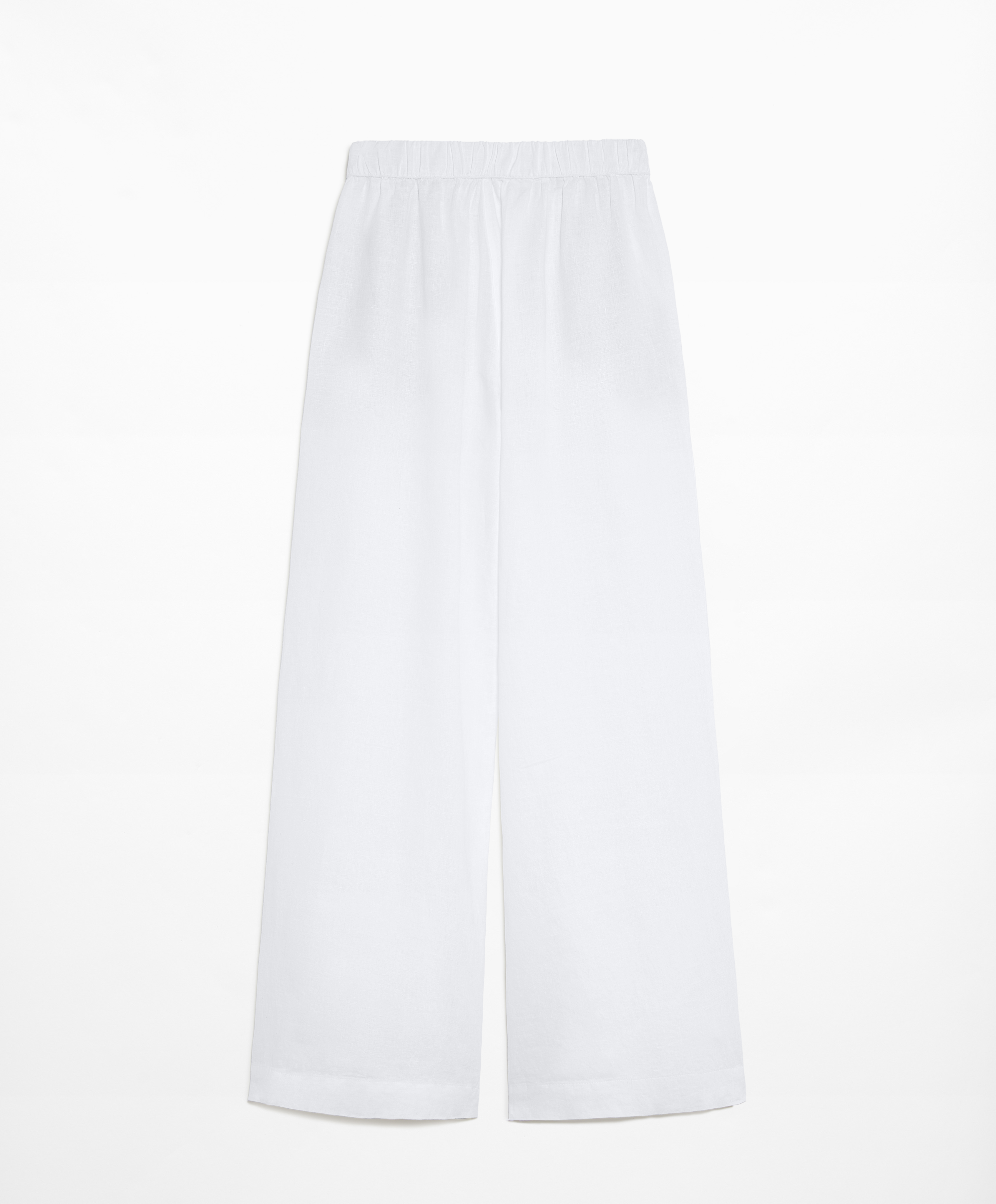 OYSHO Tailored-fit 100% linen trousers