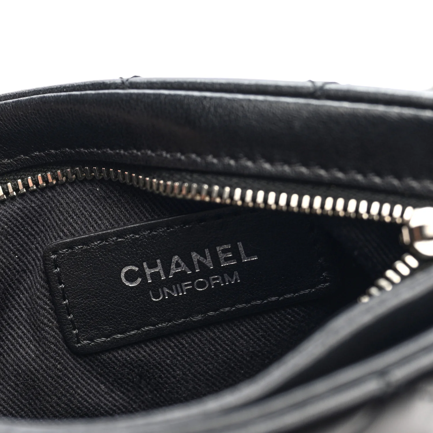 Lambskin Quilted Crossbody Bag Black - Top Club