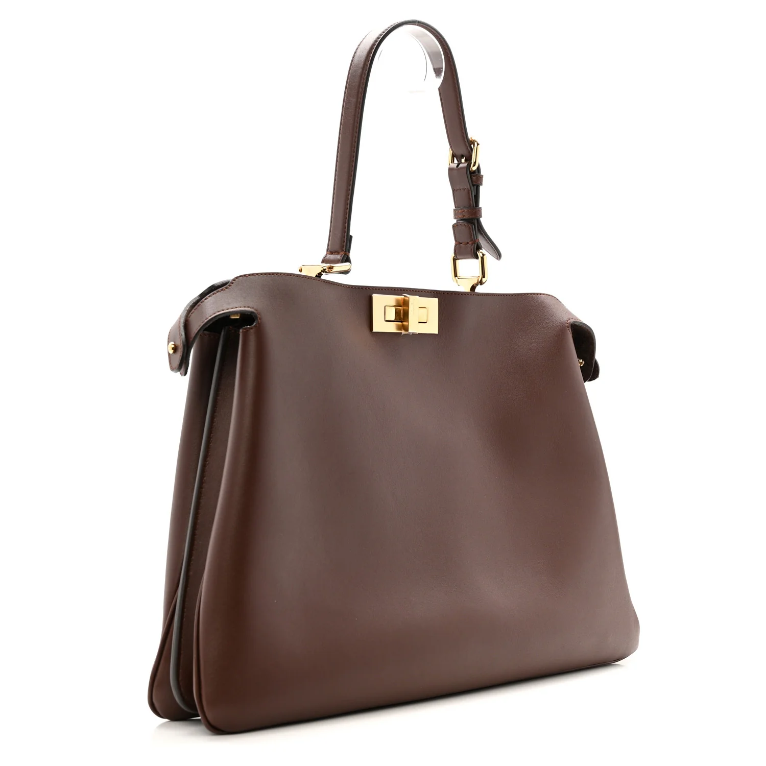 Vitello Large Soft Peekaboo Mogano - Top Club