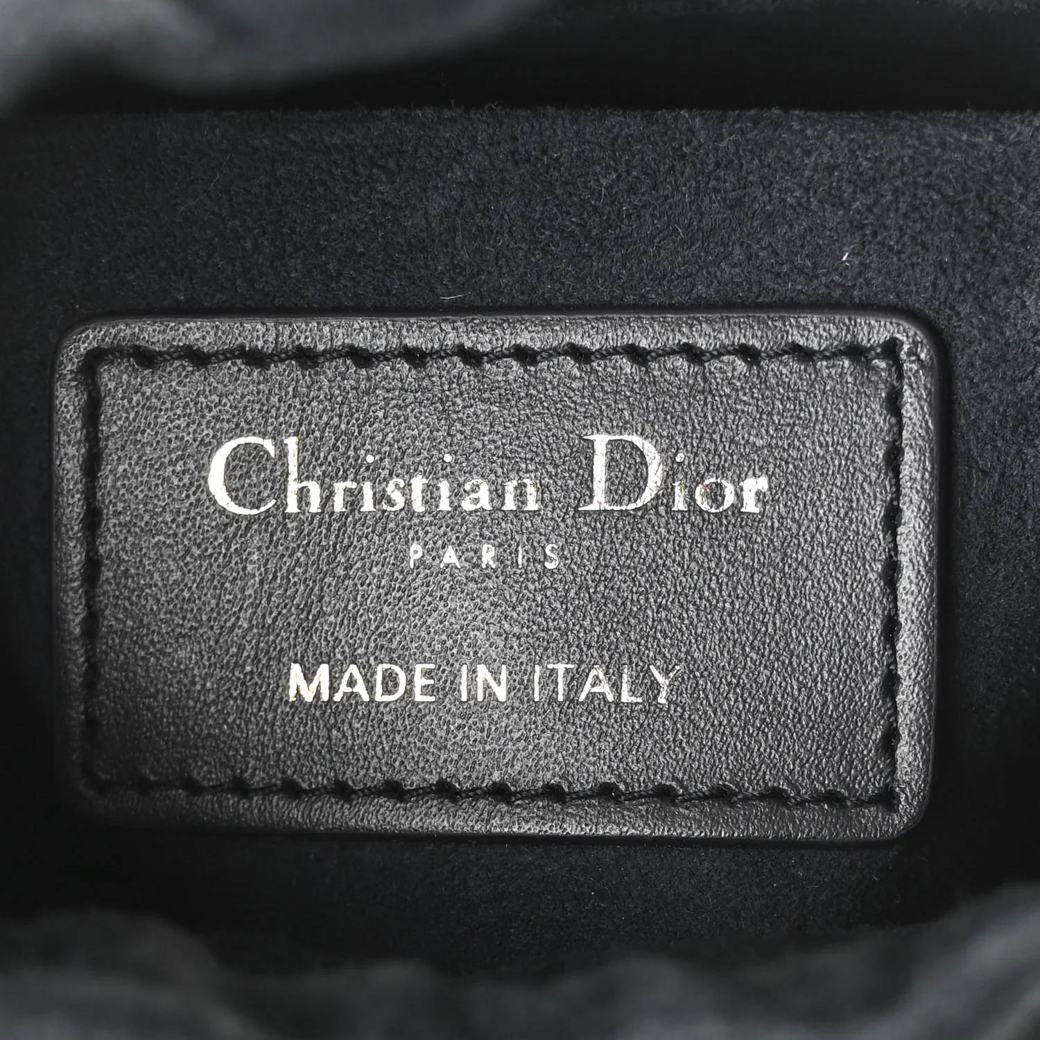Calfskin Micro Dior Vibe Bucket Blue - Top Club