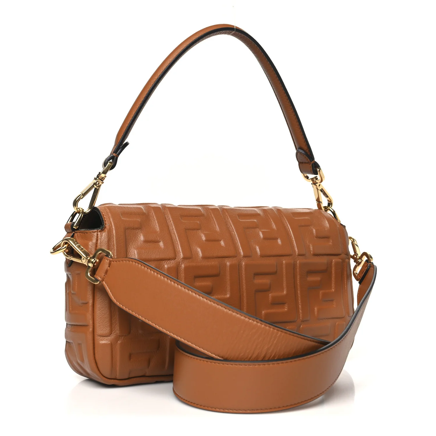 Nappa FF 1974 Embossed Baguette Coloniale - Top Club