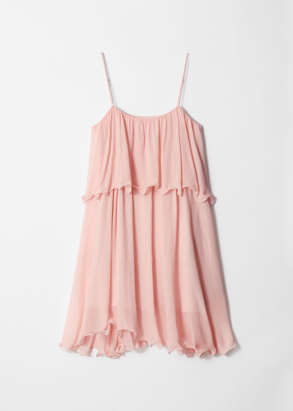 & Other Stories RUFFLE MINI DRESS