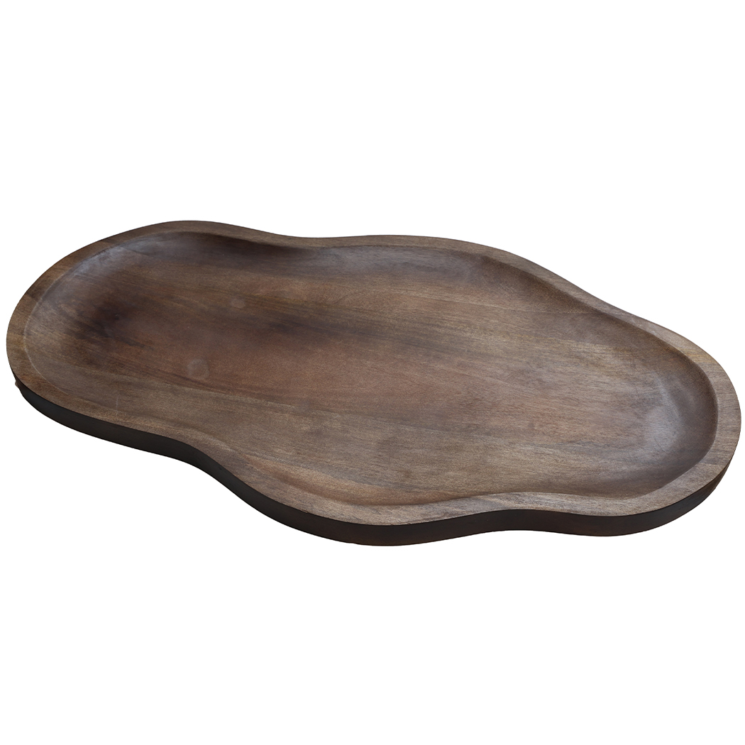 Dienblad Bauru M 66cm walnut