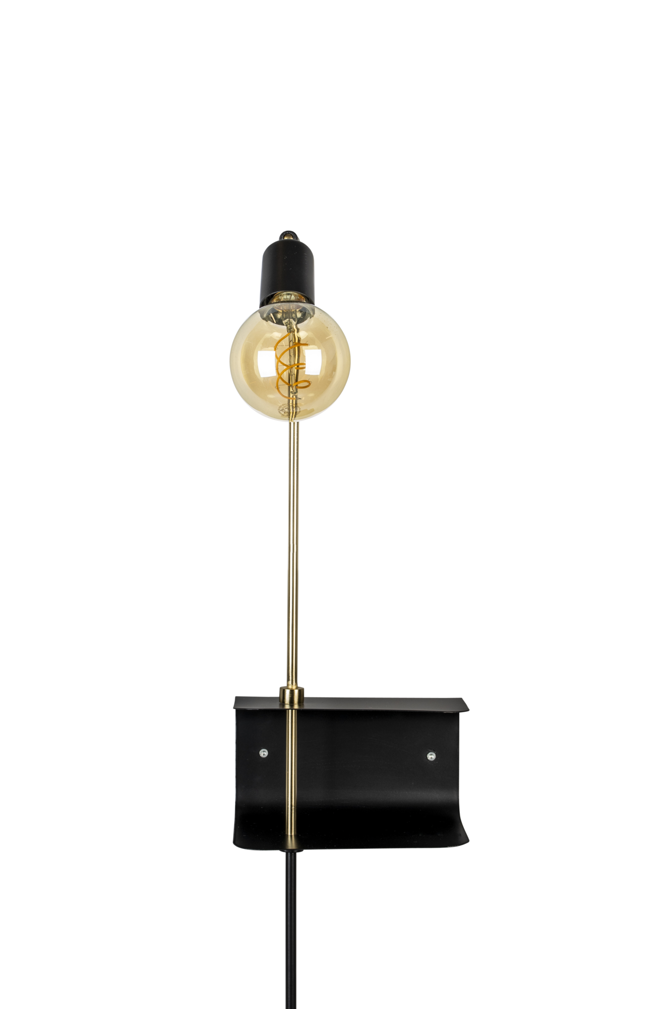 Wandlamp Shaw zwart