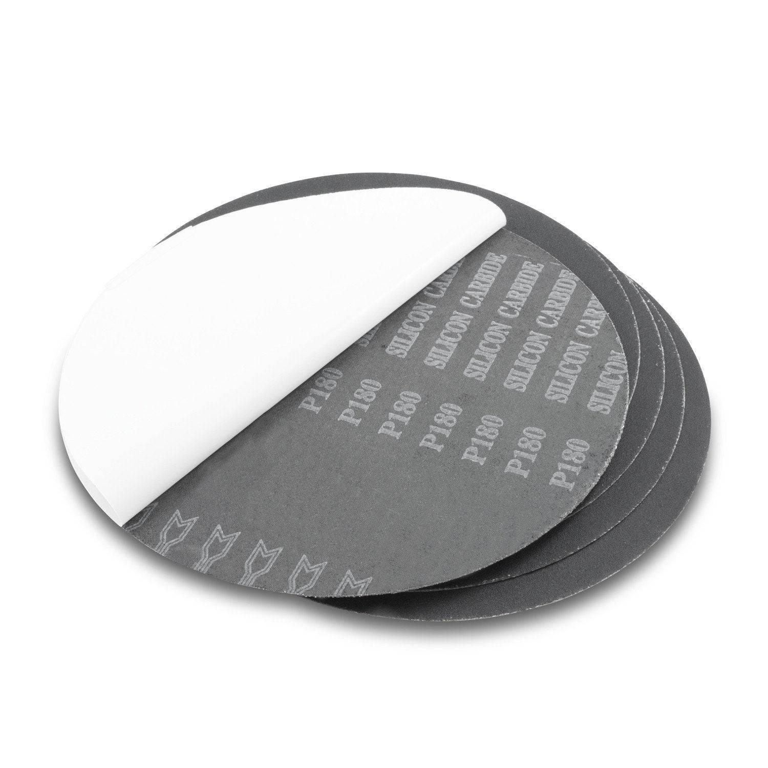 10 Inch Adhesive Back Silicon Carbide Sanding Discs, 5 Pack - Alvarez Pro Painting LLC