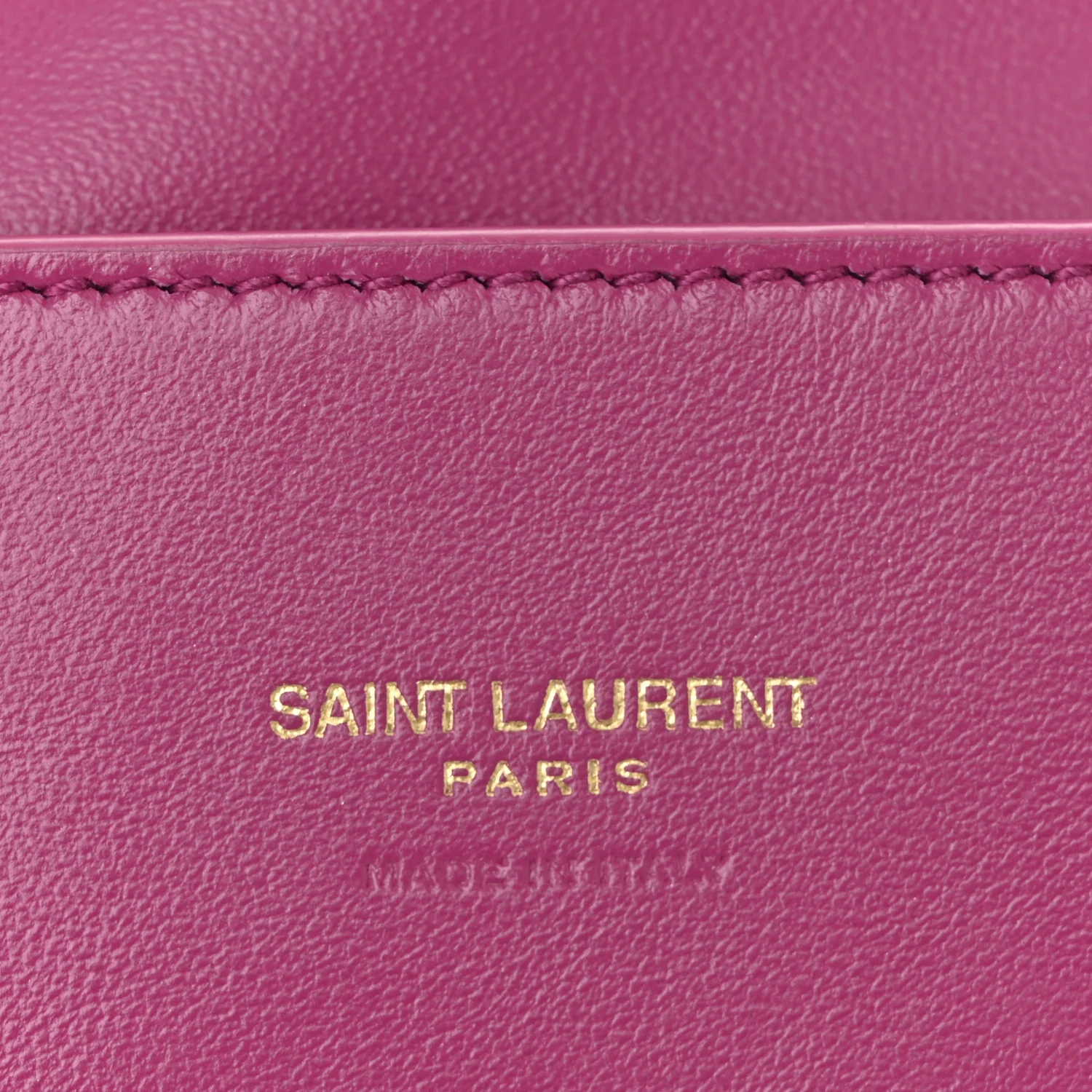 Smooth Calfskin Suede Medium Reversible Monogram Kate Satchel Rose Rubis - Top Club