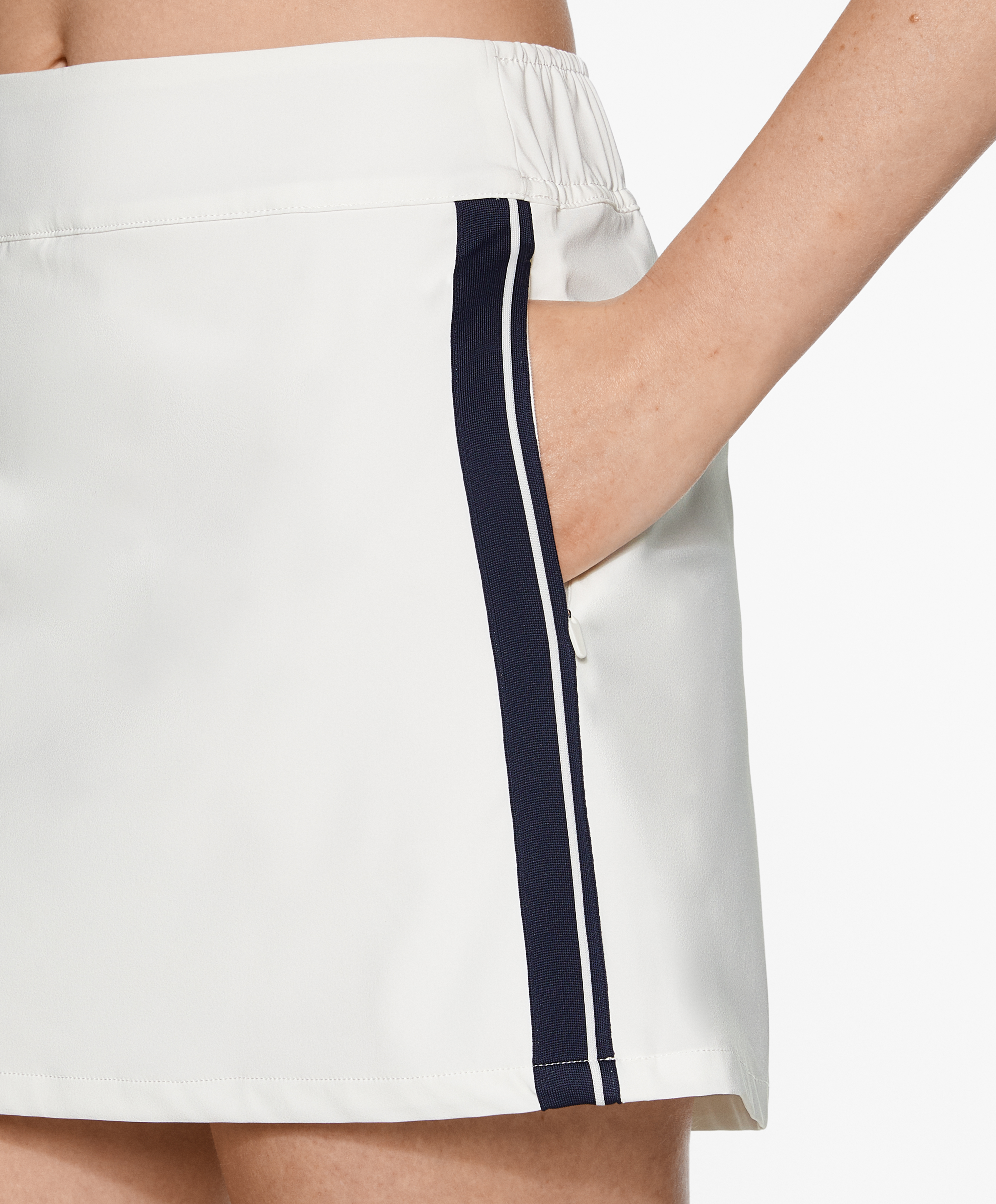 OYSHO Side stripe light touch skirt