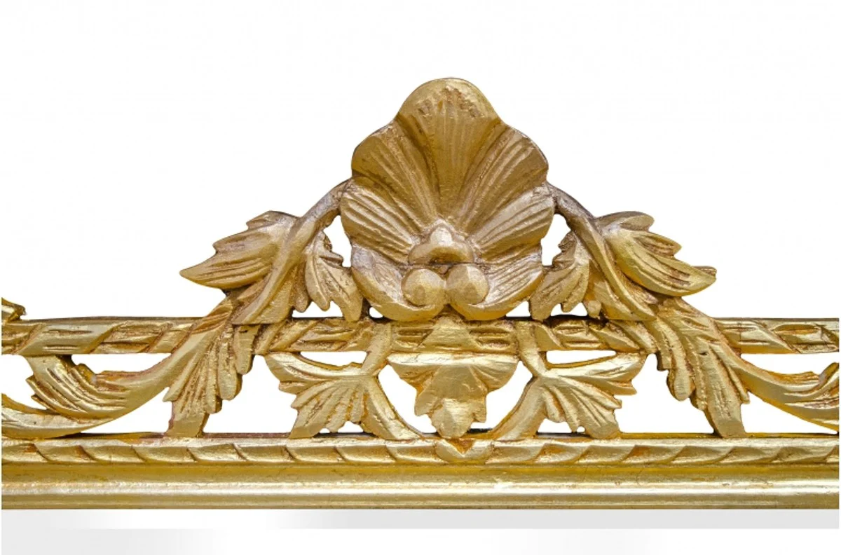 Baroque mirror gold handmade 193 x 110 cm - wooden mirror - baroque furniture