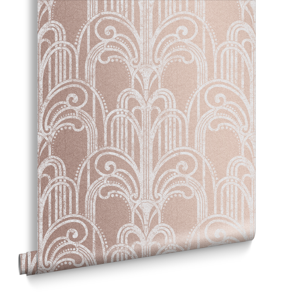 Graham & Brown  vliesbehang  Art Deco Rose Gold Graham & Brown  vliesbehang  Art Deco Rose Gold