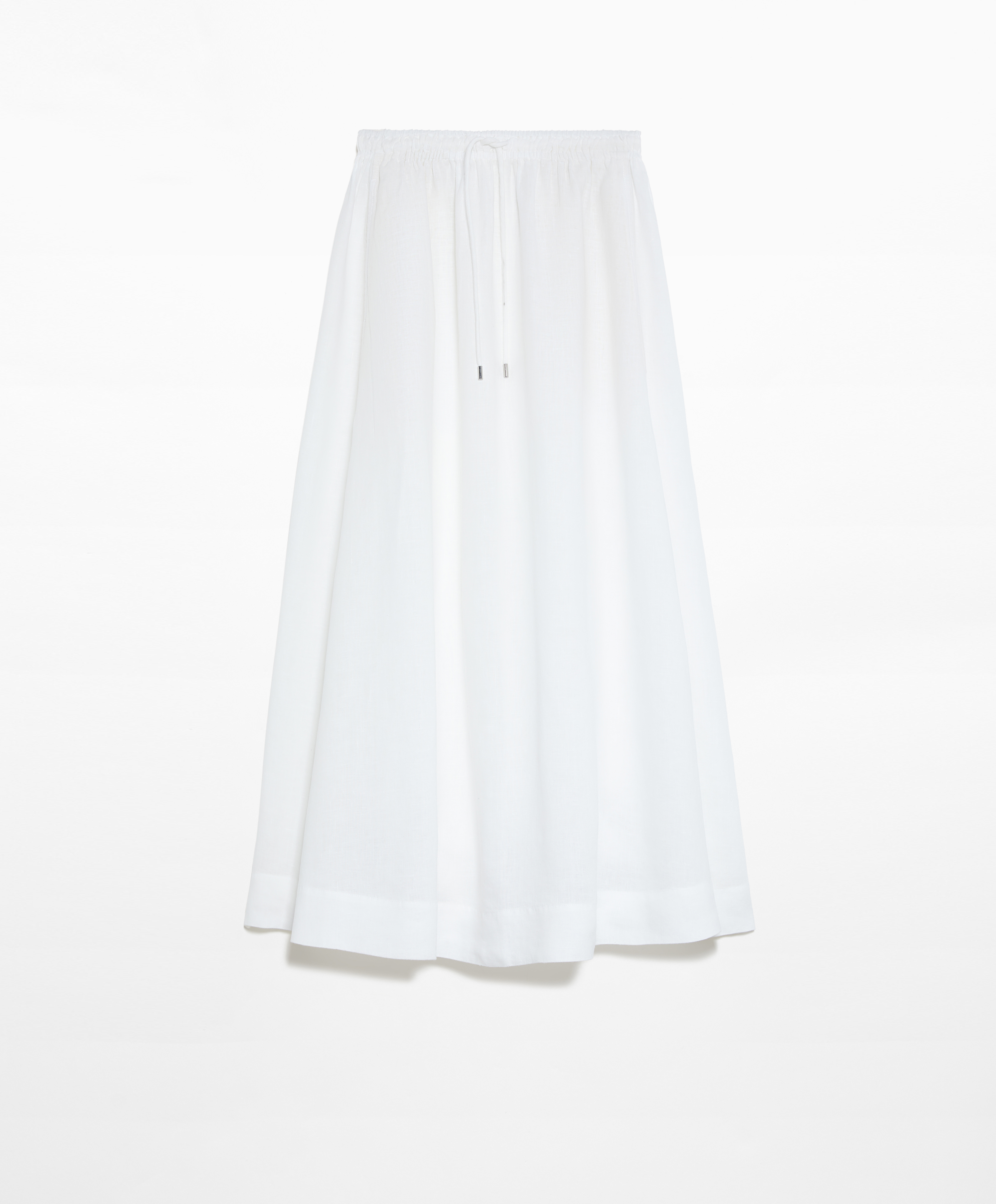 OYSHO Long 100% linen skirt