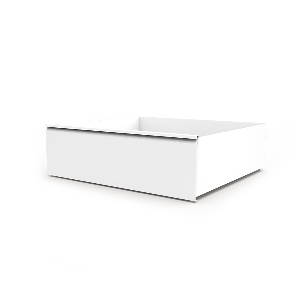 Lade voor bedframe °01 en °02 | Wit Voor 90 x 220 cm (per stuk)