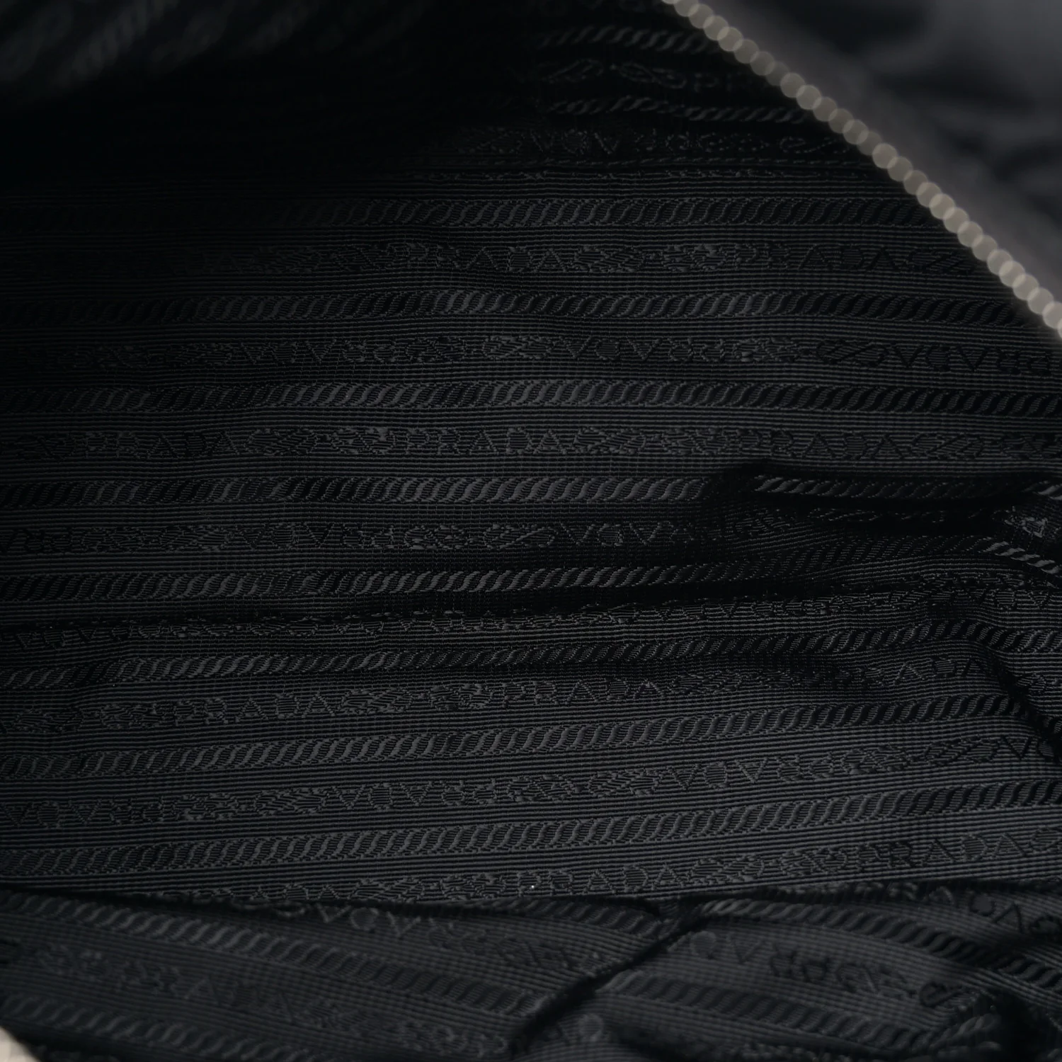 Nylon Tessuto Impuntu Quilted Shoulder Bag Black - Top Club