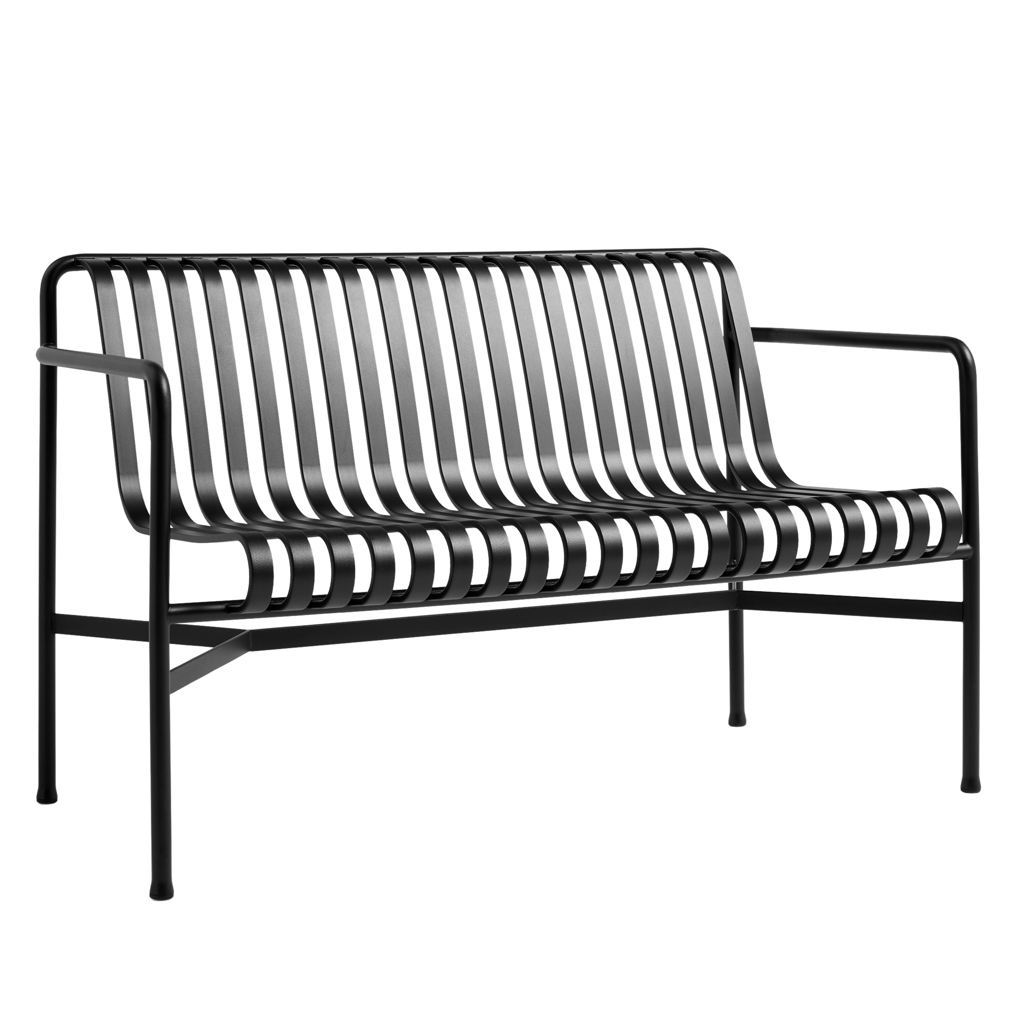 Tuinbank Palissade Dining anthracite