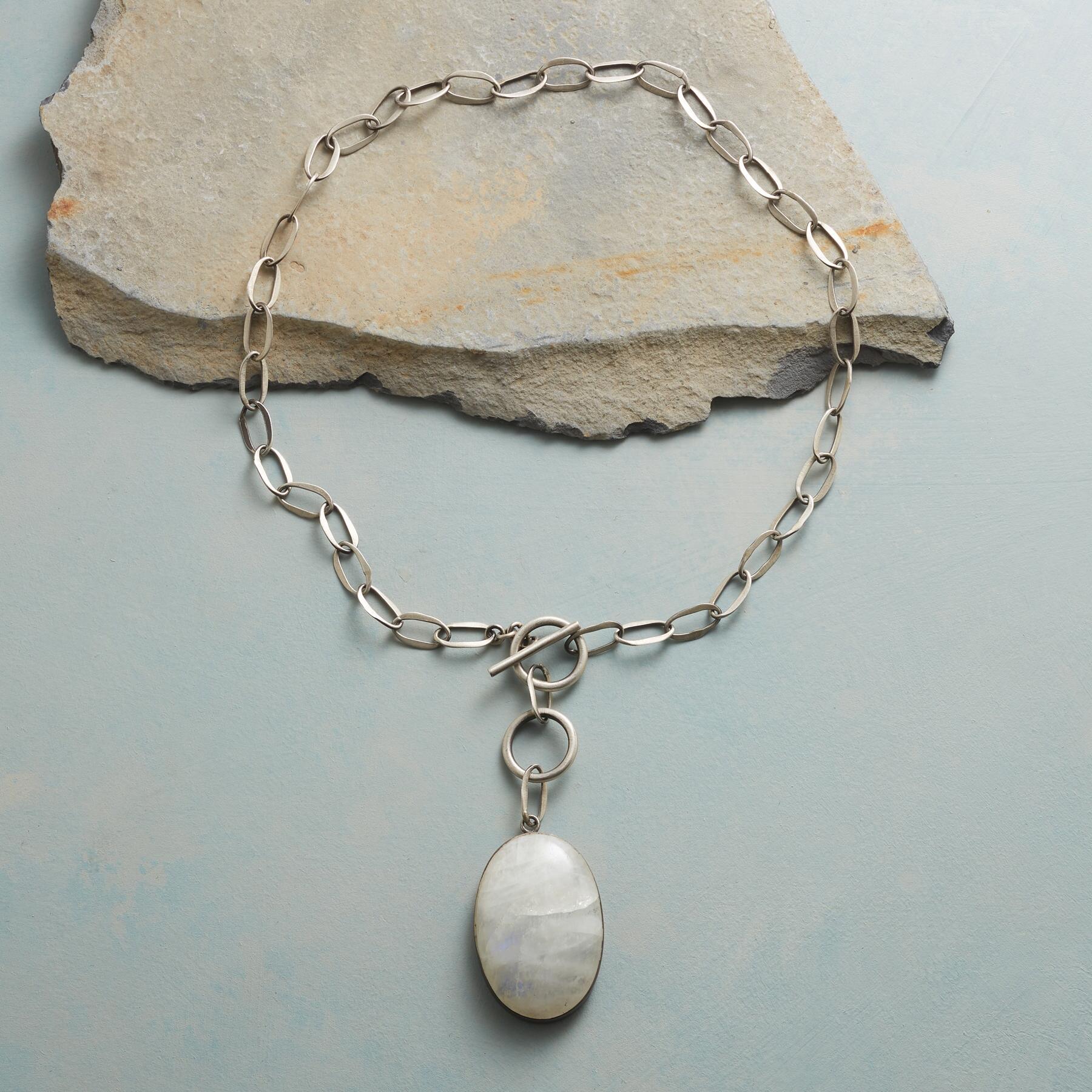 Full Moonstone Necklace - Sundance Living