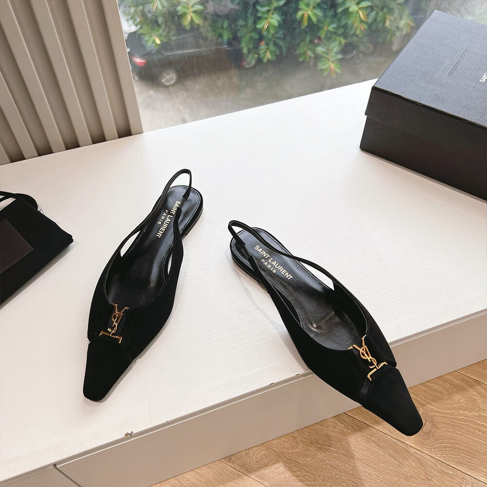 YSL Pointed Toe Slingback - Top Club