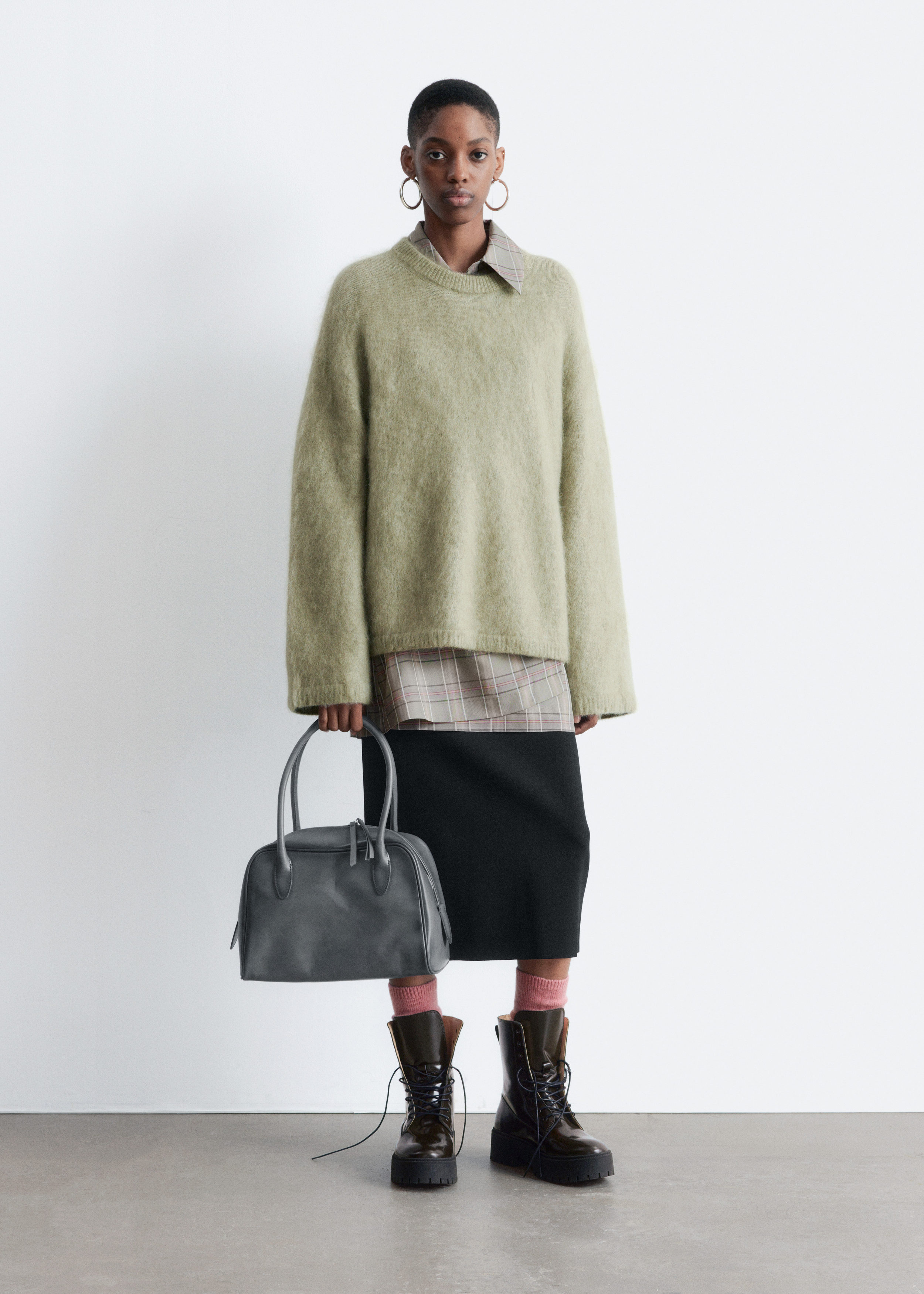 & Other Stories MOHAIR-BLEND JUMPER