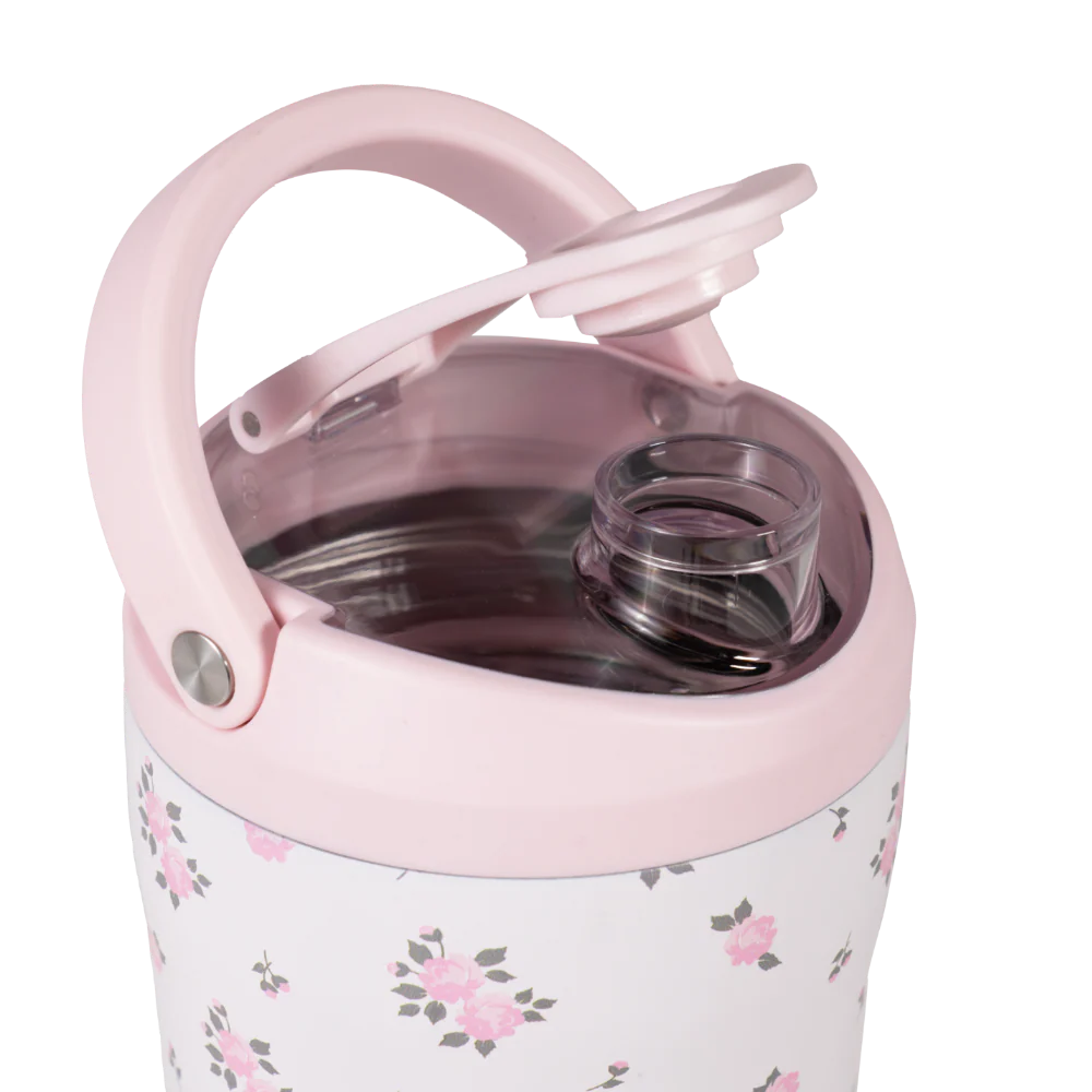 Insulated Shaker 24oz FreeSip® Stainless Steel Water Bottle - Wildrose