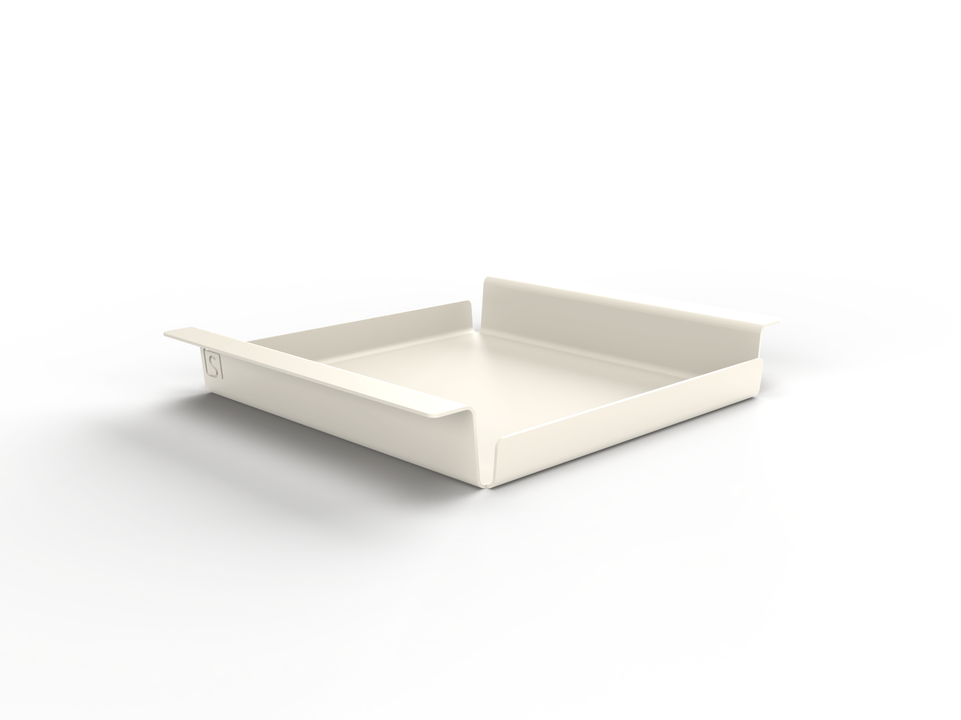 Dienblad Small - Fliptray - 34 x 28 x 5 cm Dienblad Small Wit - Fliptray