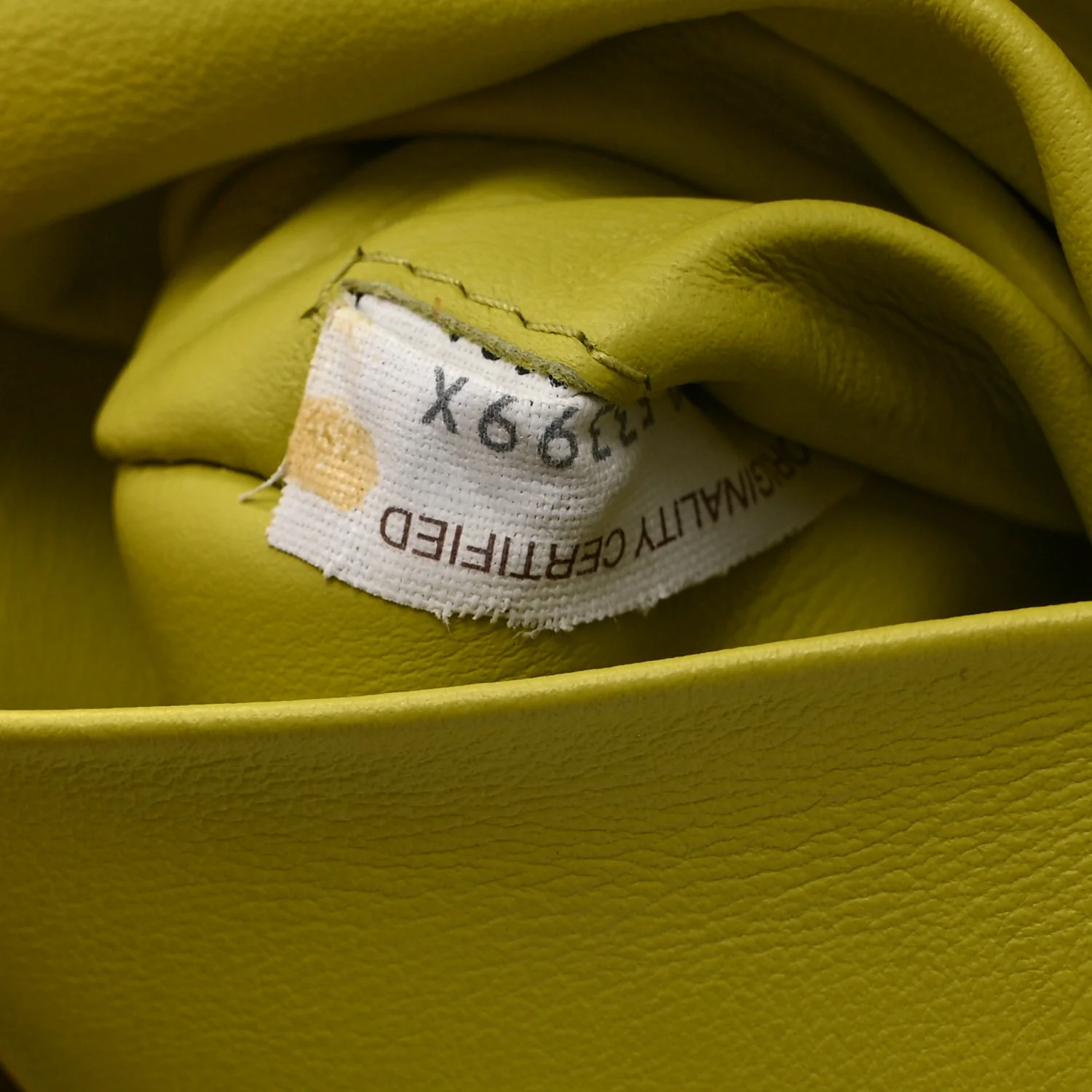 Nappa Intrecciato Clutch  Seagrass - Top Club