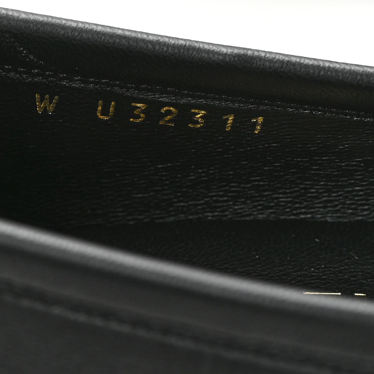 Calfskin Womens Stitched CC Loafers 36 Black - Top Club