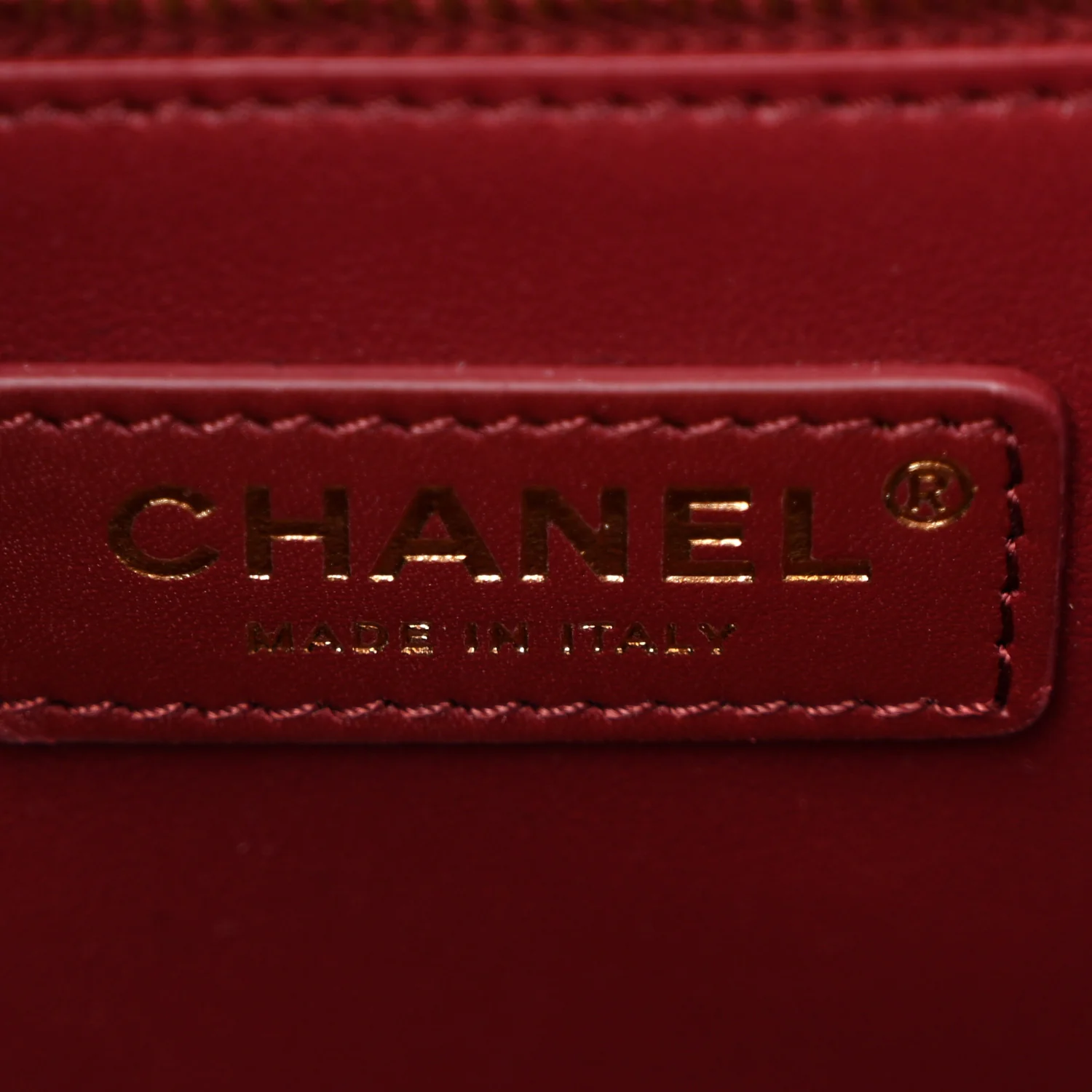 Calfskin Crocodile Embossed Archetype Small Shopper Tote Burgundy - Top Club