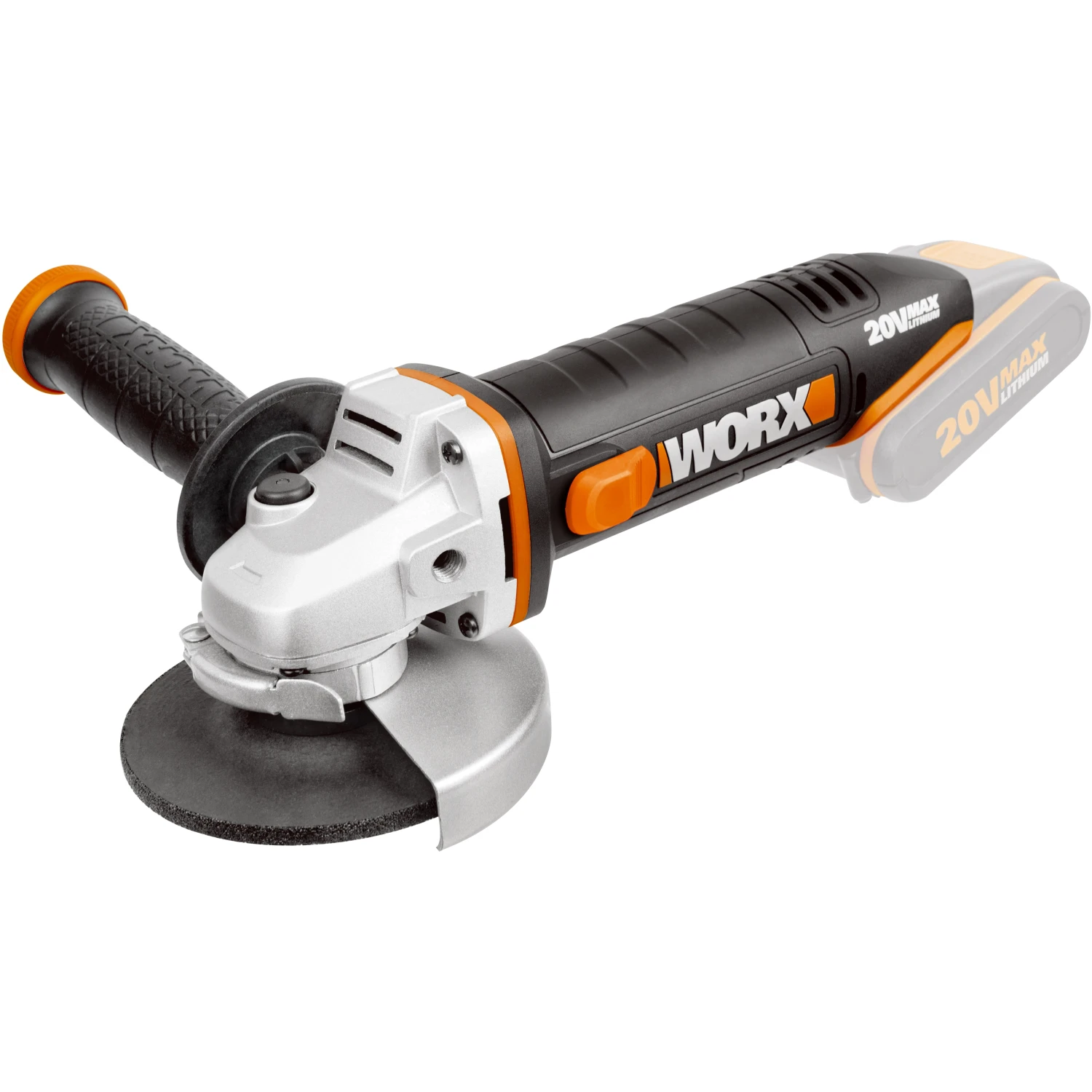 Worx Smerigliatrice angolare a batteria Worx WX800.9 115mm 20V- solo corpo macchina