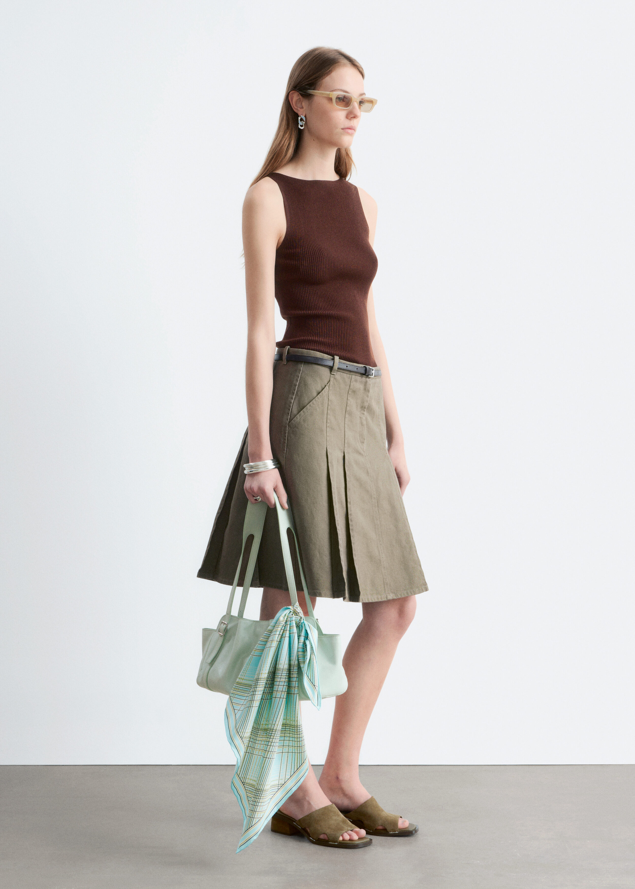 & Other Stories RIB-KNIT TANK TOP