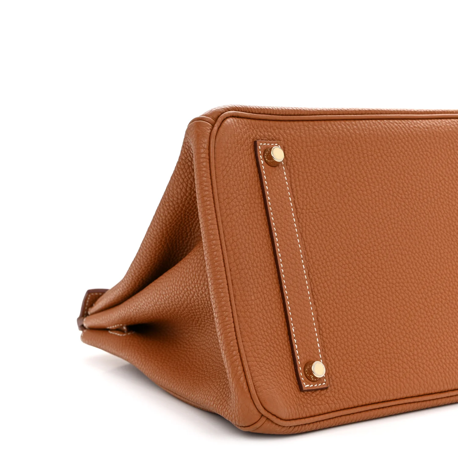 Taurillon Clemence Birkin 35 Gold - Top Club