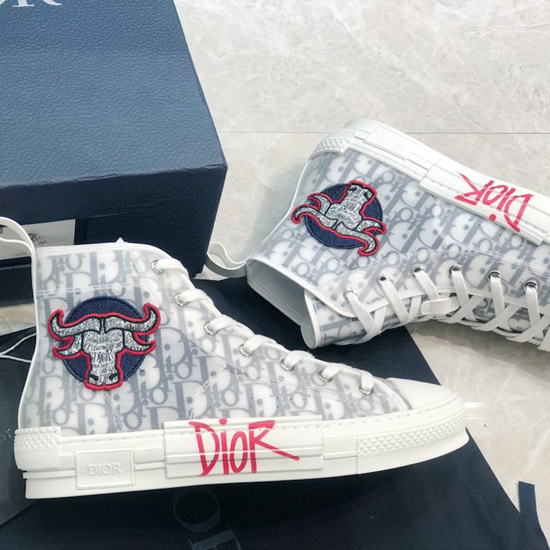 Dior B23 High Top Oblique Foxton Print - Sneaker Replica Workshop