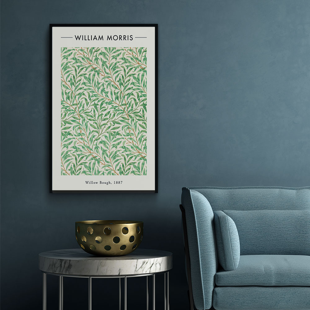 Walljar - Plexiglas schilderij - William Morris - Willow Bough Plexiglas schilderij - 150 x 225 cm