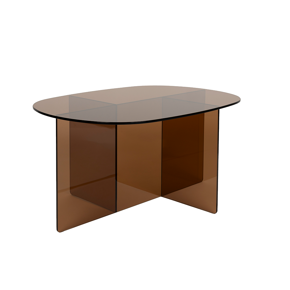Salontafel Linea bruin