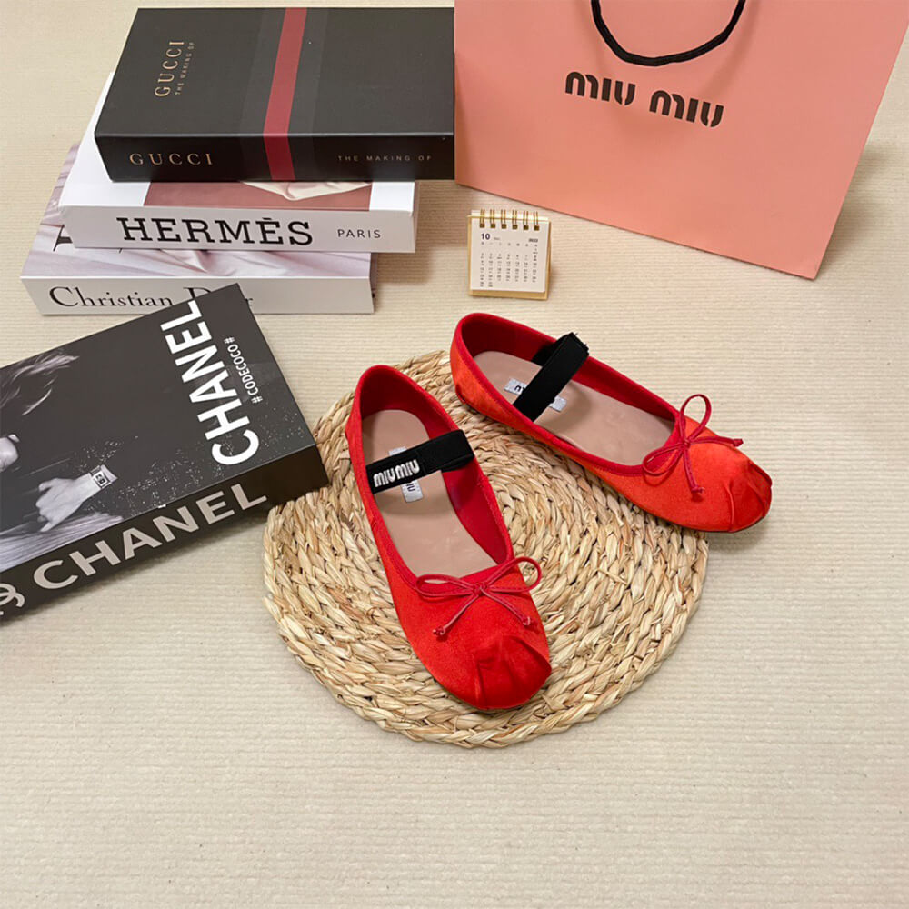 MiuMiu Satin ballerinas - Top Club