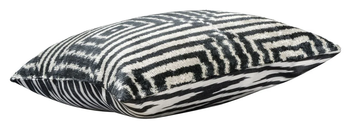 Luxury cushion Mod2 black / white 40 x 40 cm - living room decoration accessories