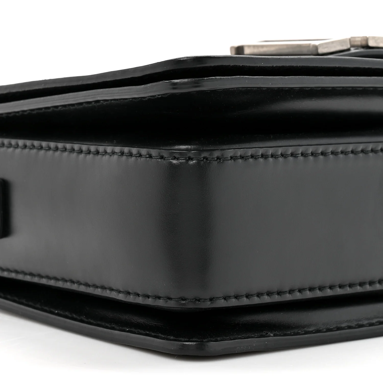 Smooth Calfskin Dio(r)evolution Flap Bag Black - Top Club