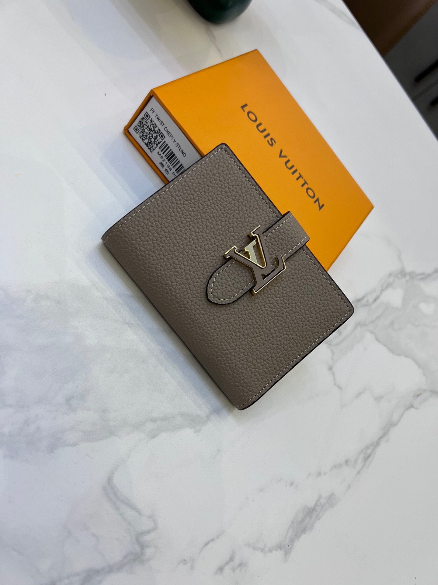 Louis Vertical CP Taurillon leather wallet size : 9*12*10 cm - Top Club