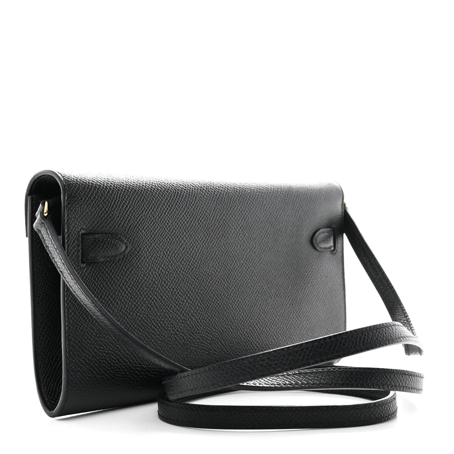 Epsom Kelly Wallet To Go Black - Top Club