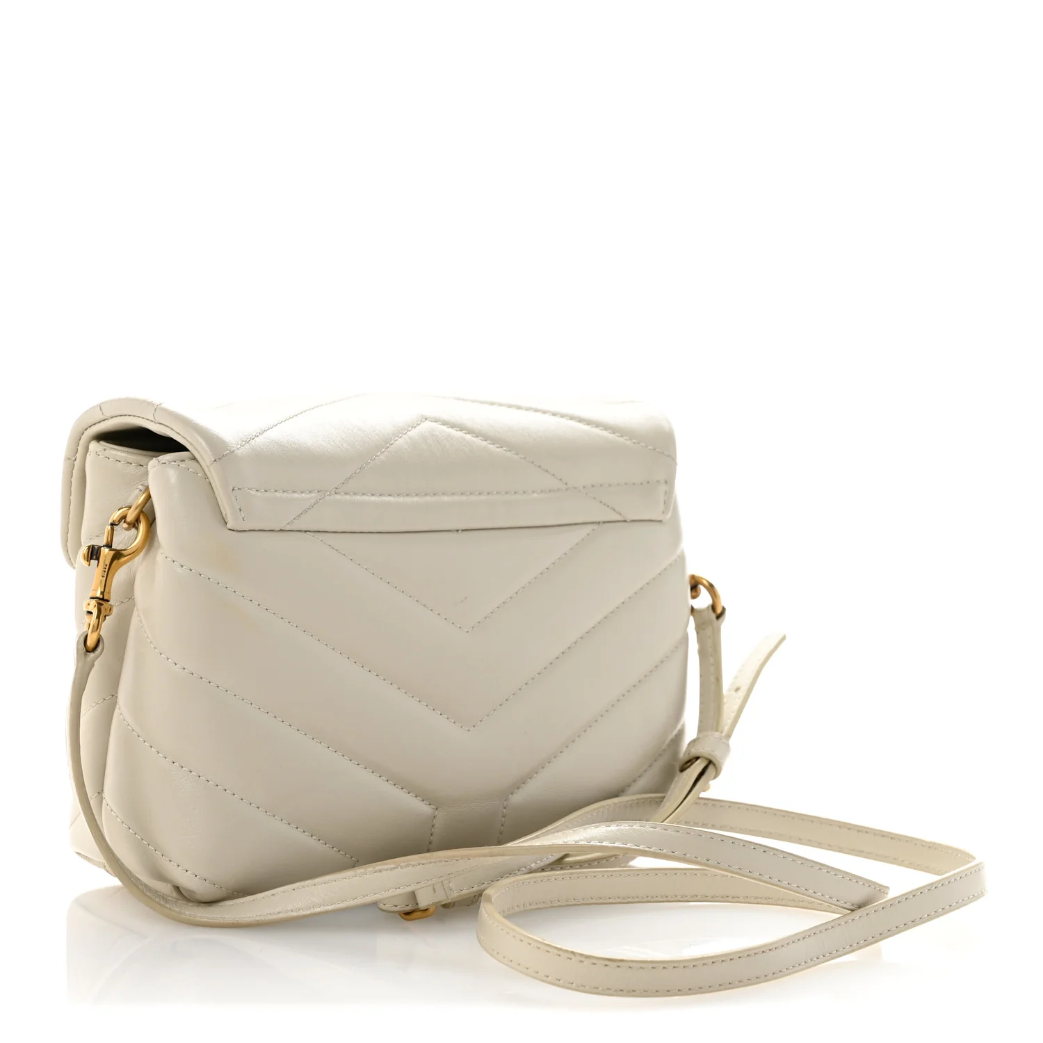 Calfskin Y Quilted Monogram Toy Loulou Crossbody Bag Crema Soft - Top Club