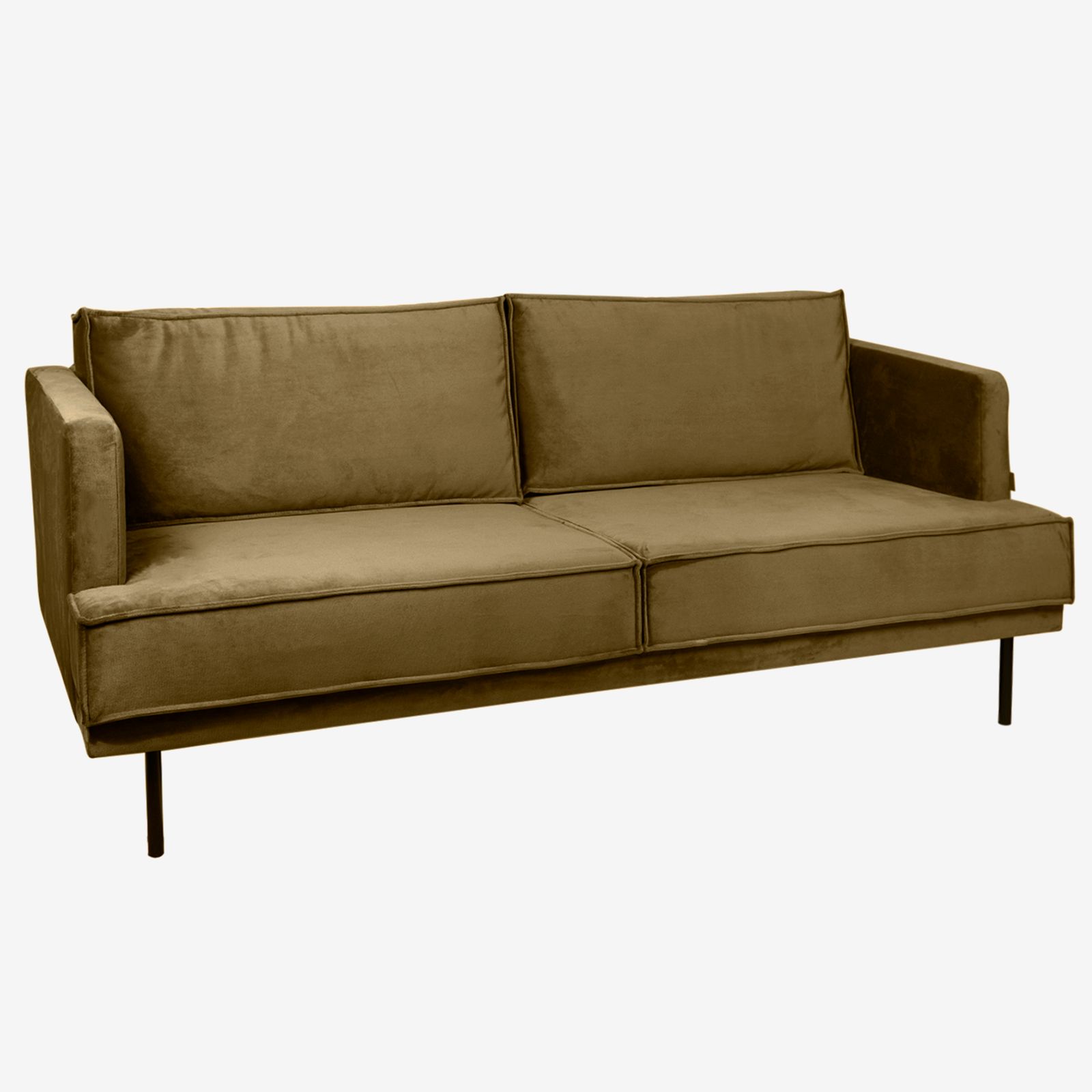 The Duchess velvet bank 2.5-zits Juke brons