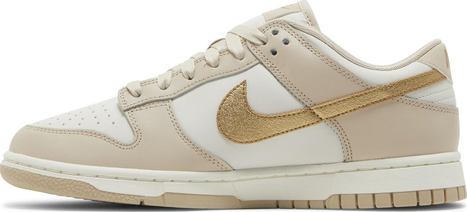 Wmns Dunk Low  Gold Swoosh  DX5930-001 - Sneaker Replica Workshop