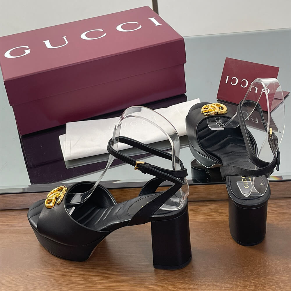 GUCCI Women s platform sandal with Double G - Top Club
