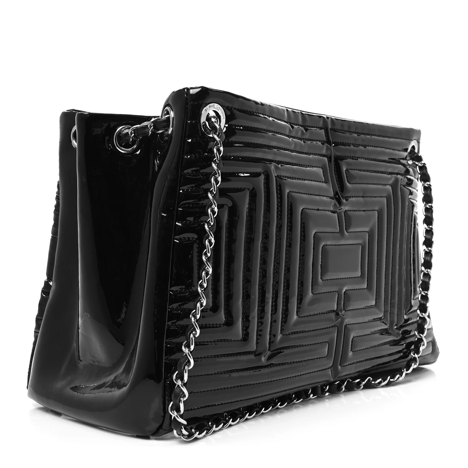 Vinyl Coco Ming Tote Black - Top Club