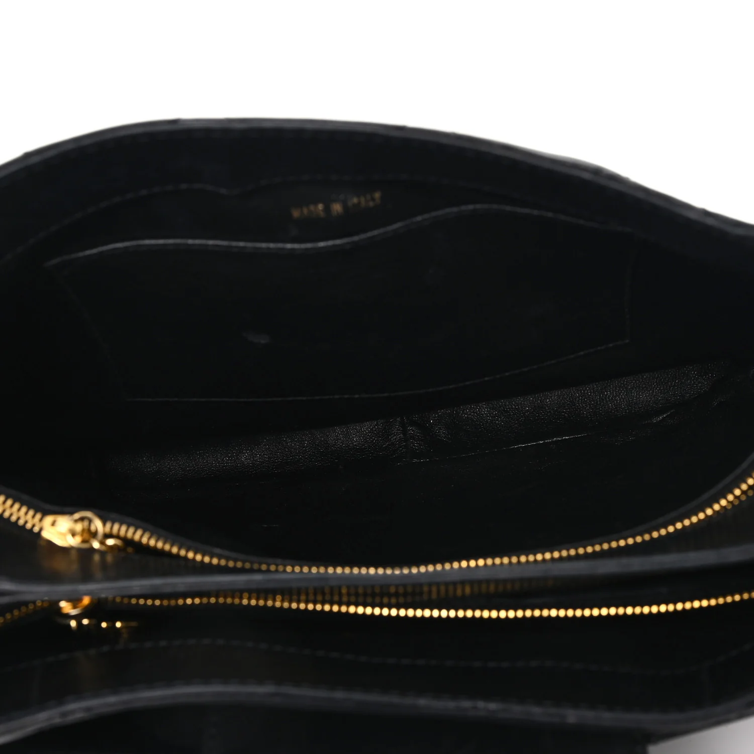 Lambskin Quilted CC Flap Shoulder Bag Black - Top Club